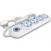 Extension Cord 4 Outlets & 4 Individual Switches with 1.5mtrs Wire